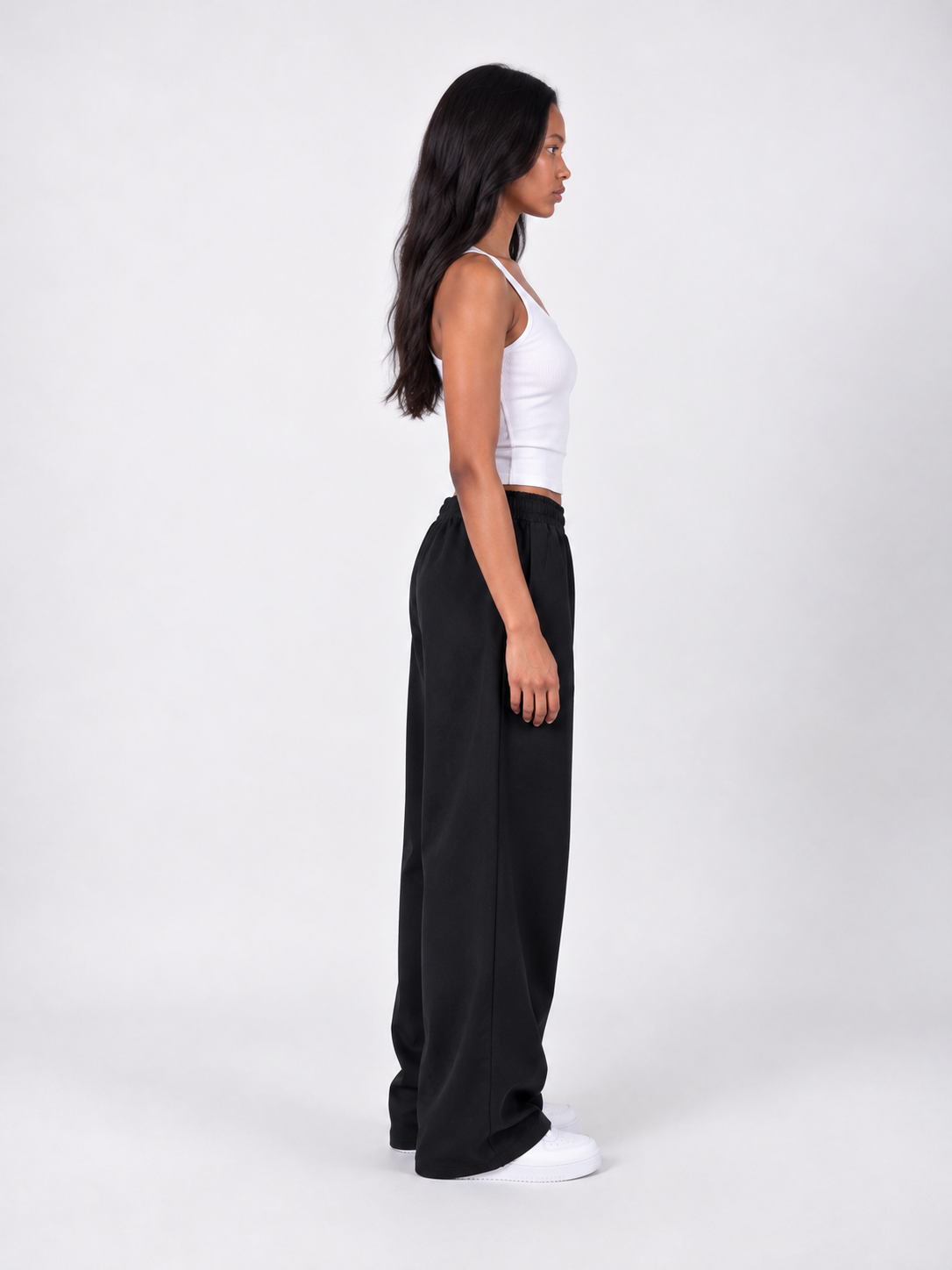 Relaxed Wide-Leg Pants