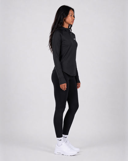 Core Hooded Quarter-Zip Top