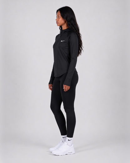 Core Hooded Quarter-Zip Top