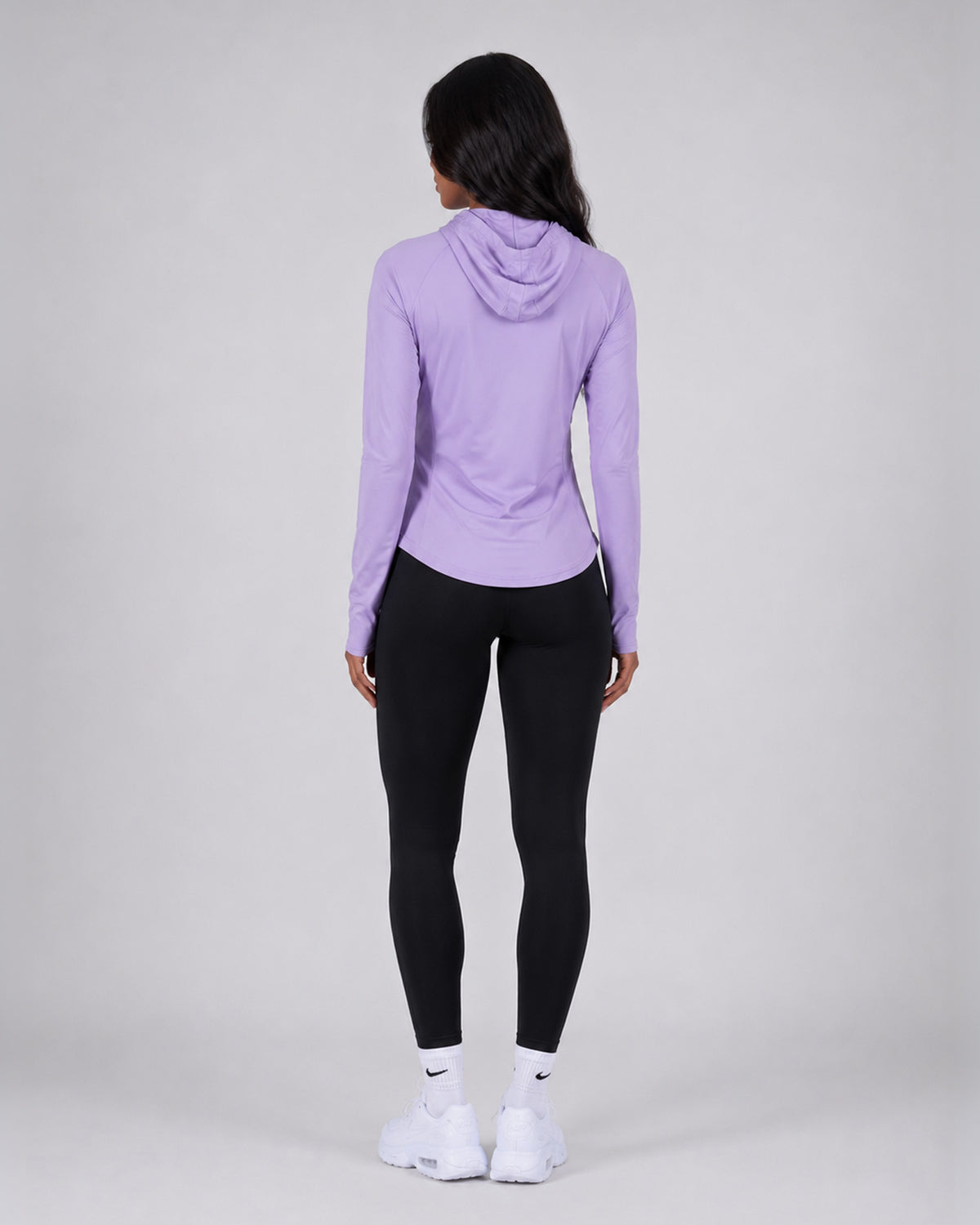 Core Hooded Quarter-Zip Top