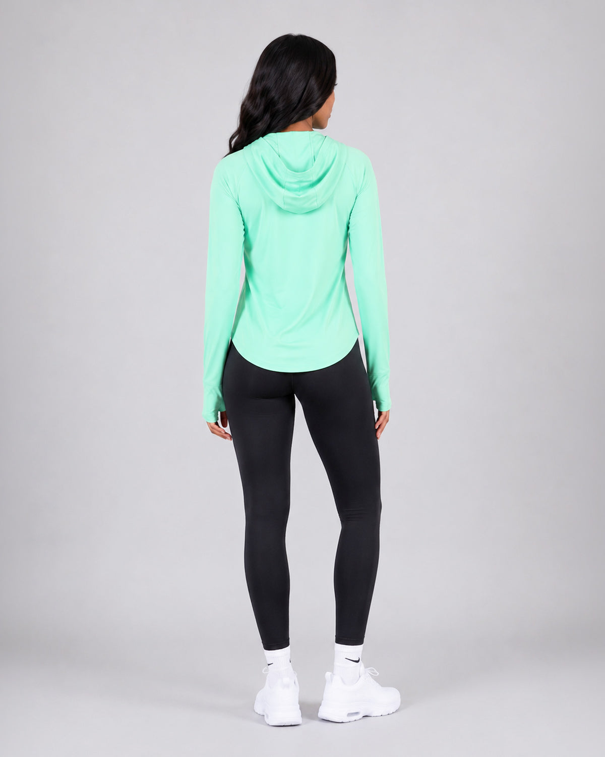 Core Hooded Quarter-Zip Top