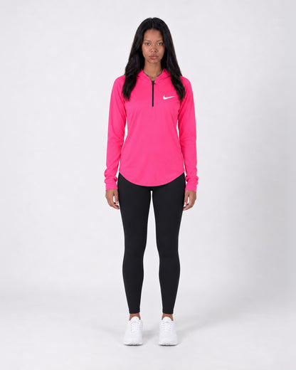 Core Hooded Quarter-Zip Top