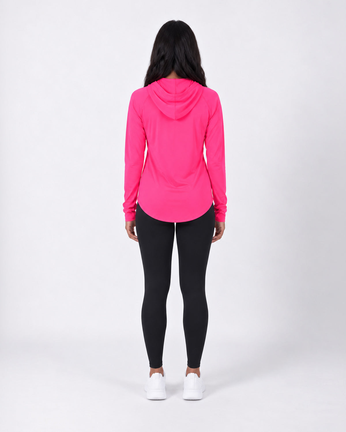 Core Hooded Quarter-Zip Top