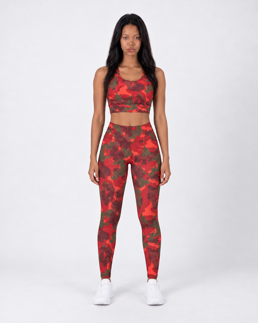 Red Camo Performance Set