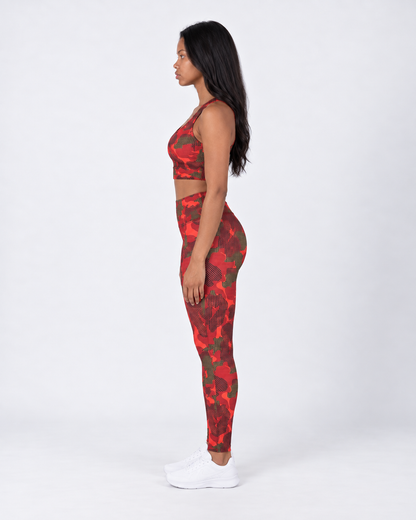 Red Camo Performance Set