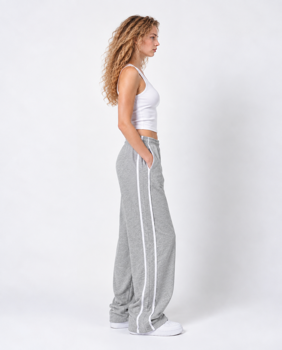 Piping Track Pants