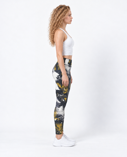 Golden Marble Leggings