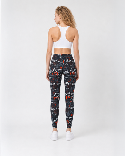 Urban Rock Print Leggings