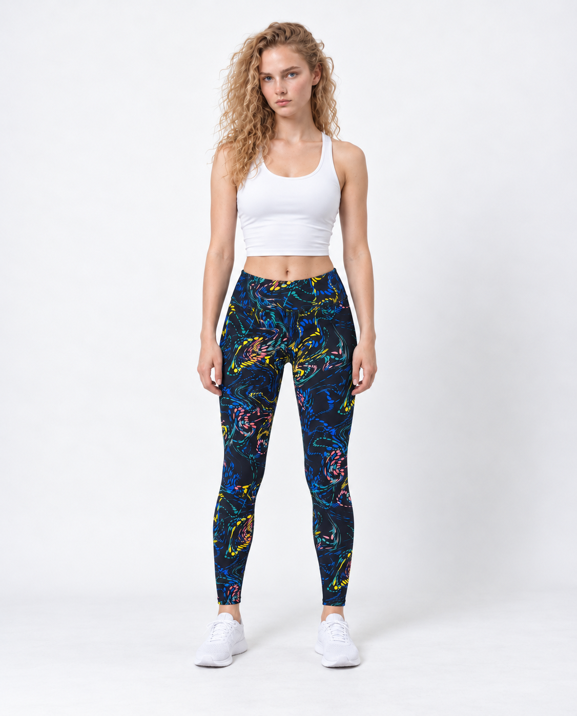 Electric Wave Leggings