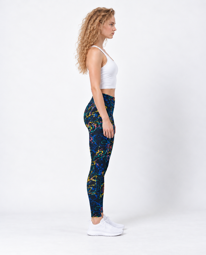 Electric Wave Leggings