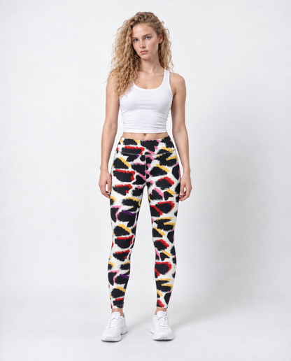 Color Pop Leopard Leggings