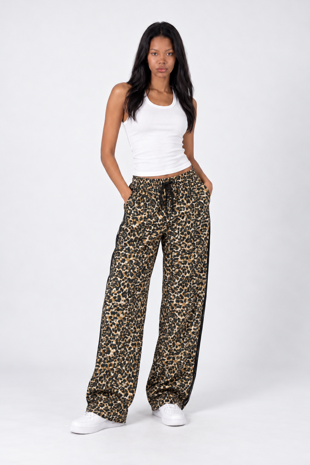 Wild Track Leopard Pants