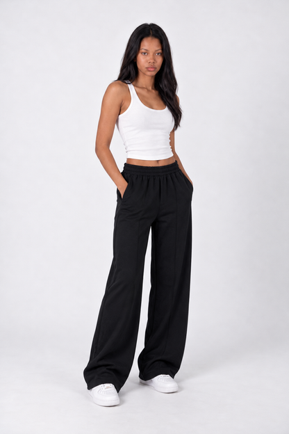 Relaxed Wide-Leg Pants