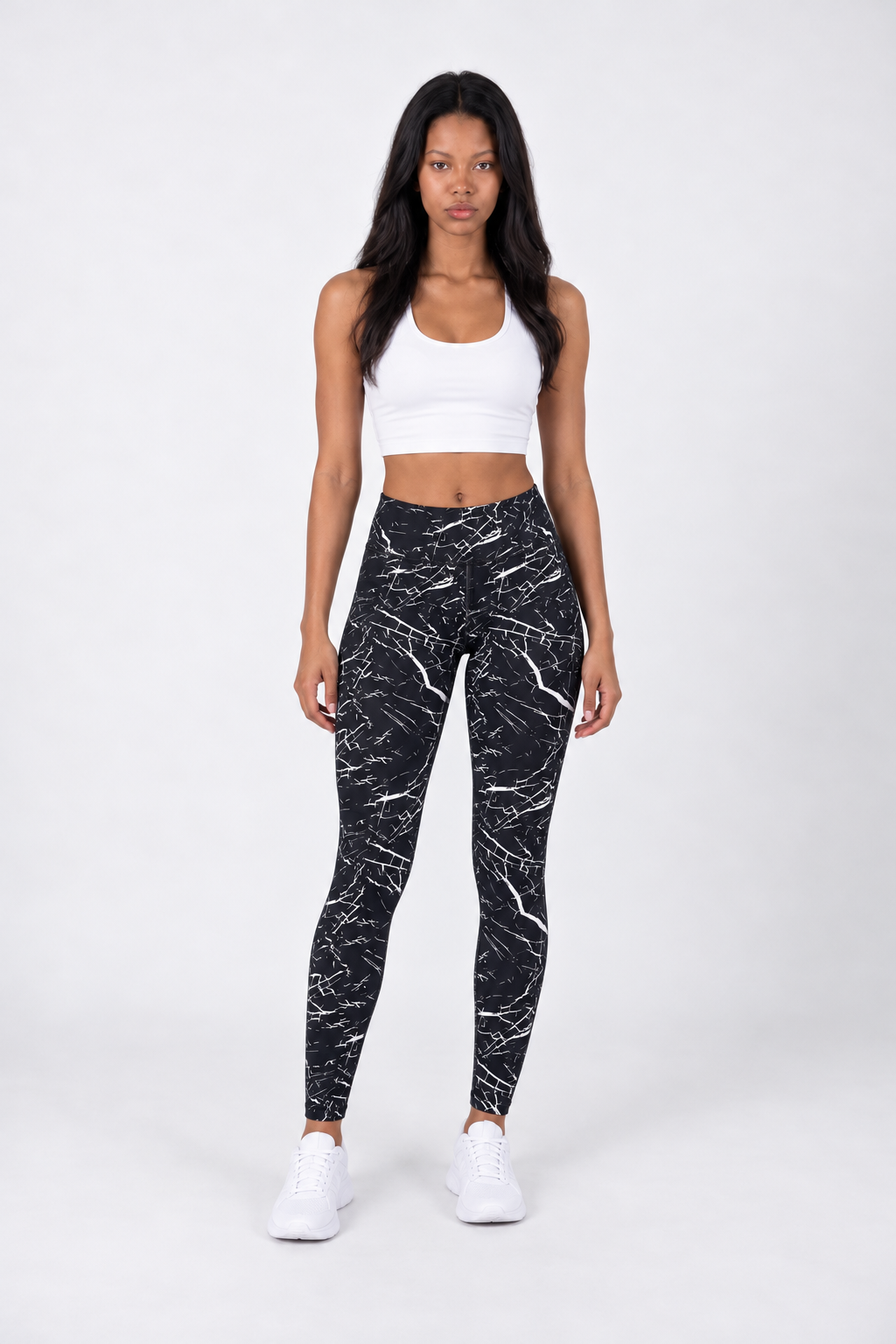Static Marble Leggings