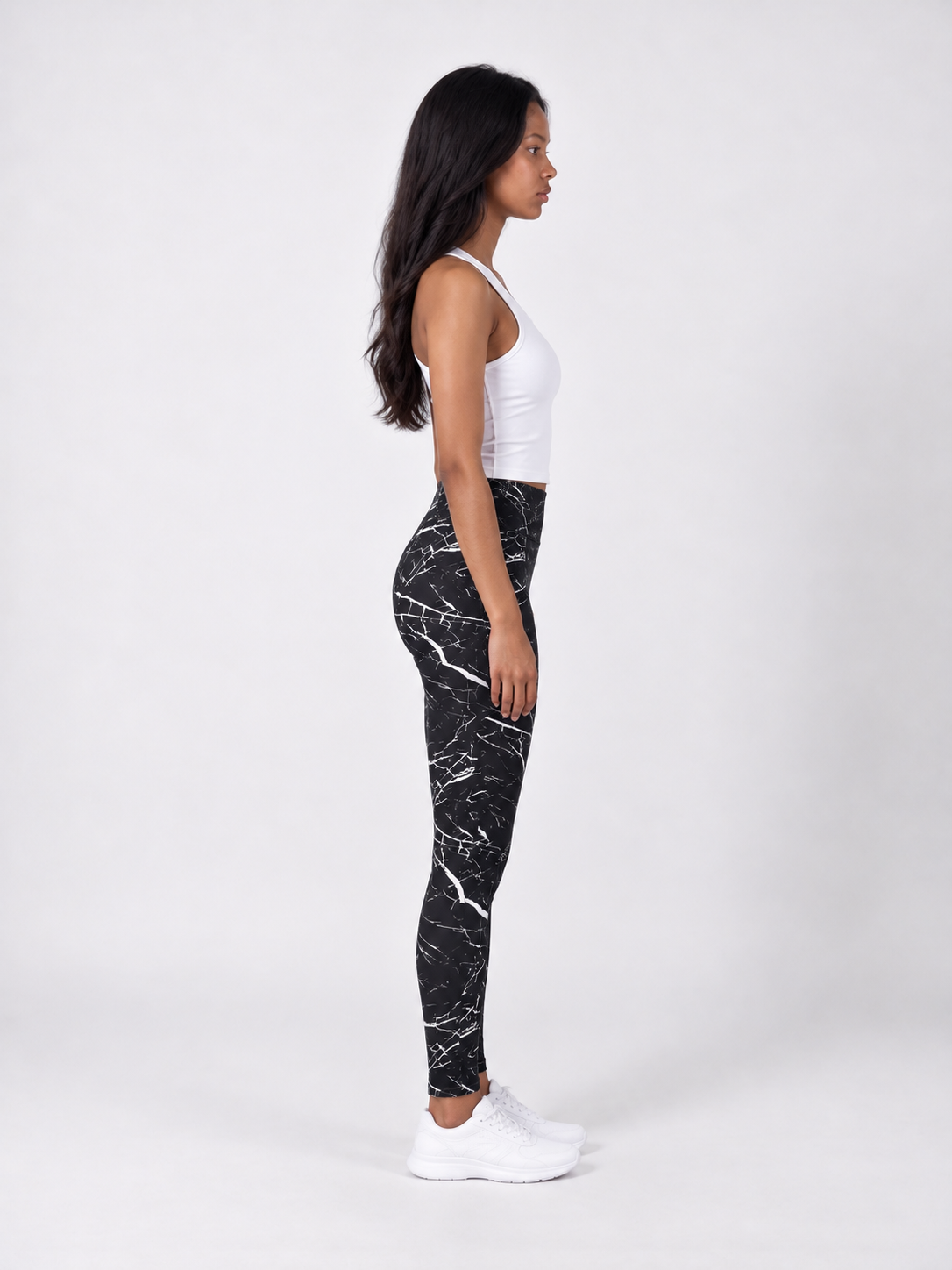 Static Marble Leggings