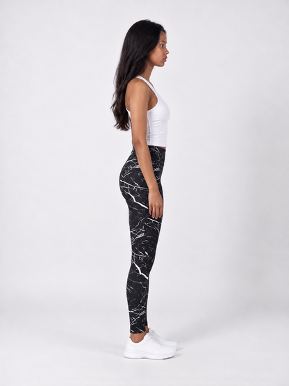 Static Marble Leggings