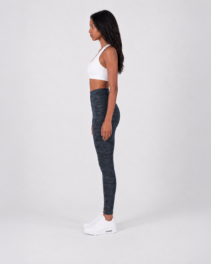 Shadow Camo High-Waist Leggings