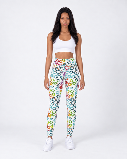 Color Pop Leopard Leggings