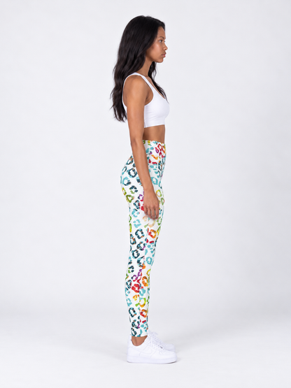 Color Pop Leopard Leggings