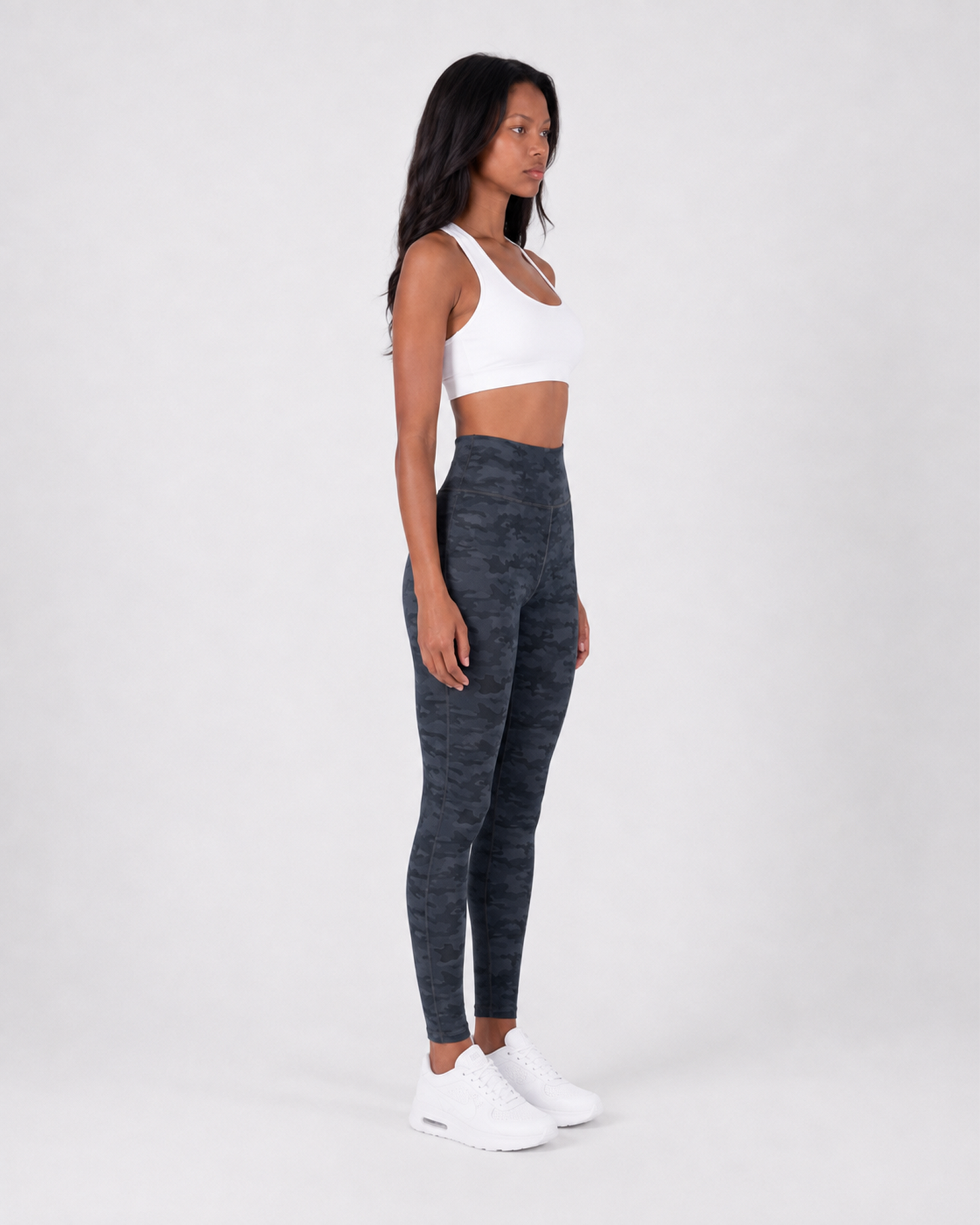 Shadow Camo High-Waist Leggings