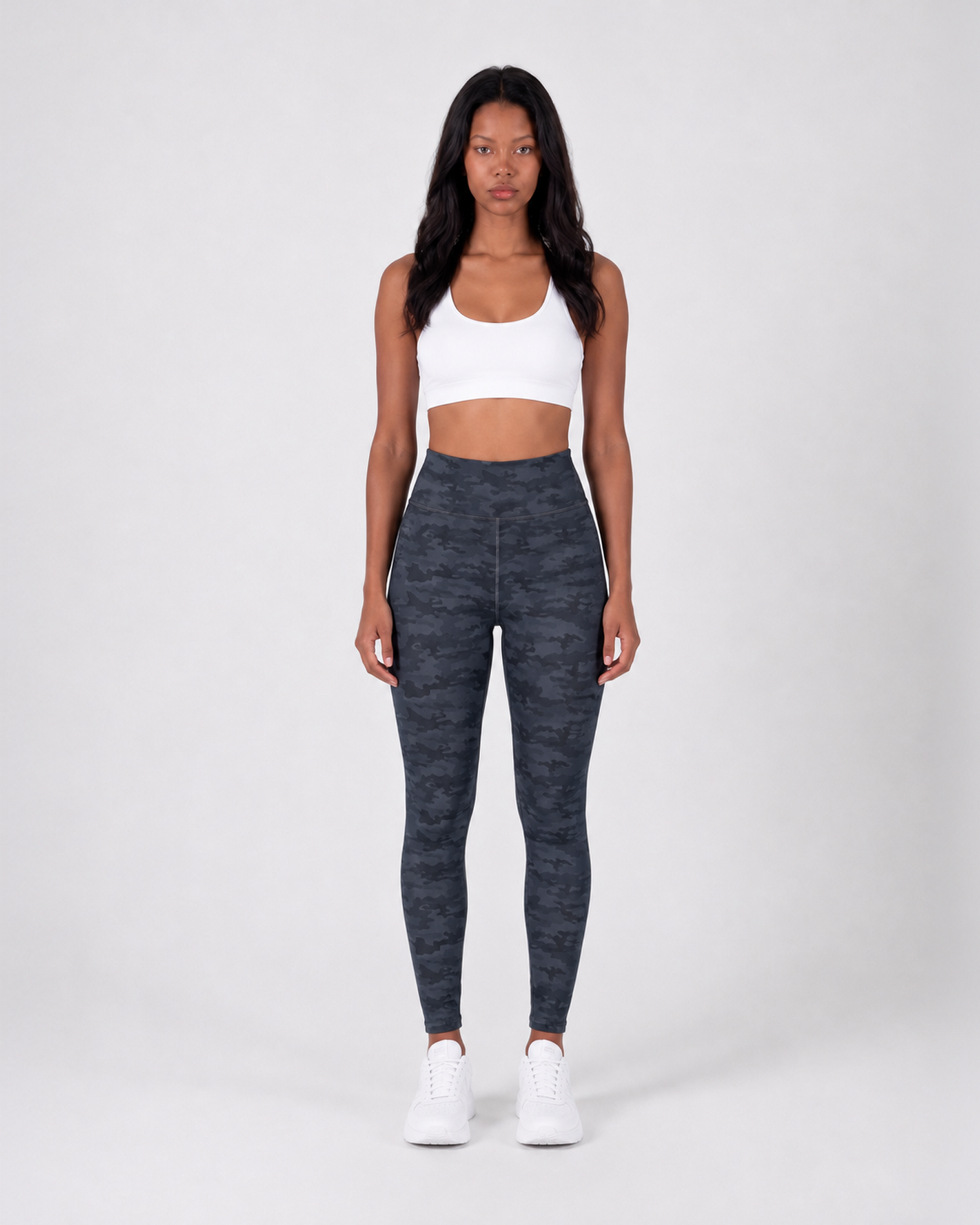 Shadow Camo High-Waist Leggings