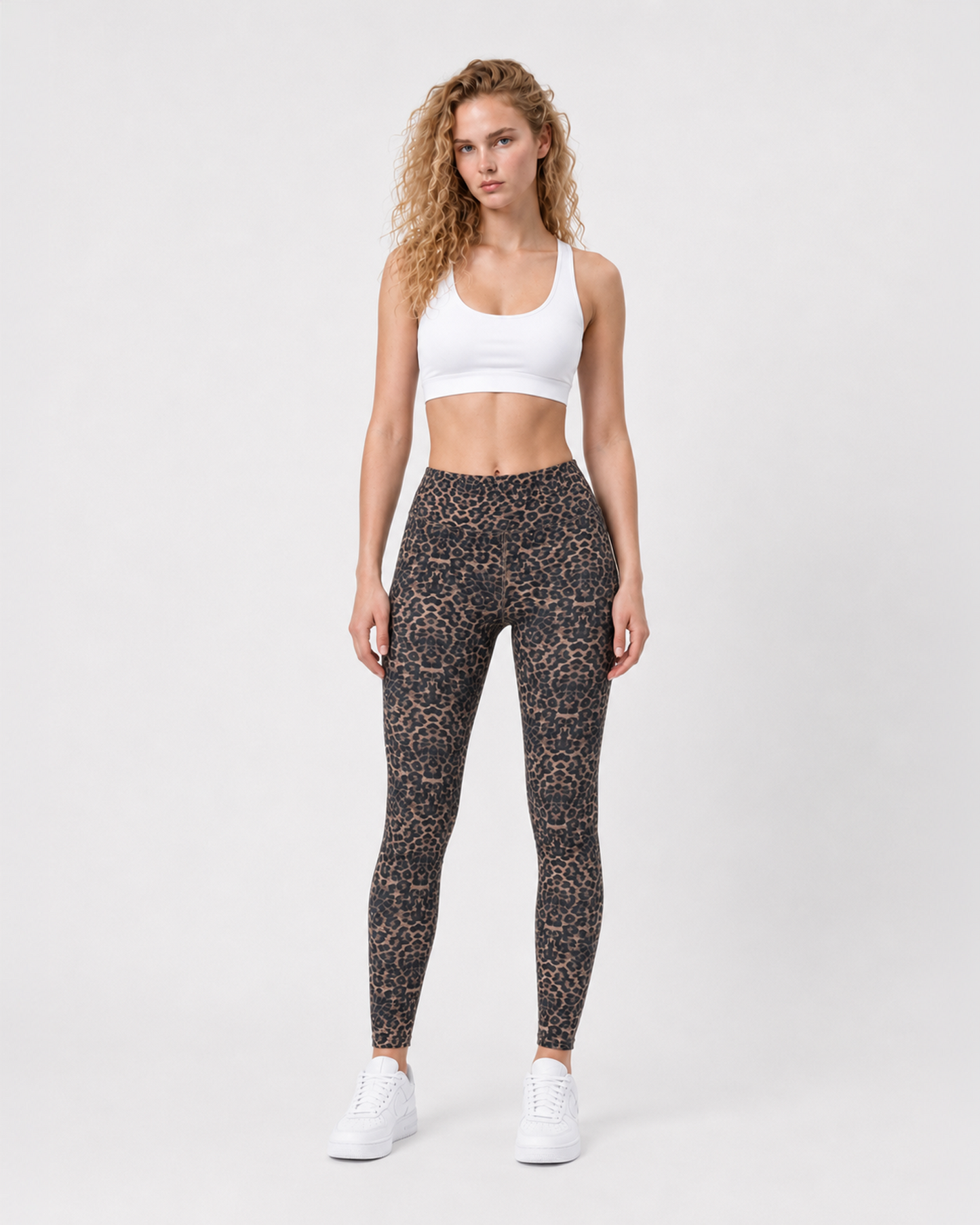 Wild Leopard High-Waist Leggings