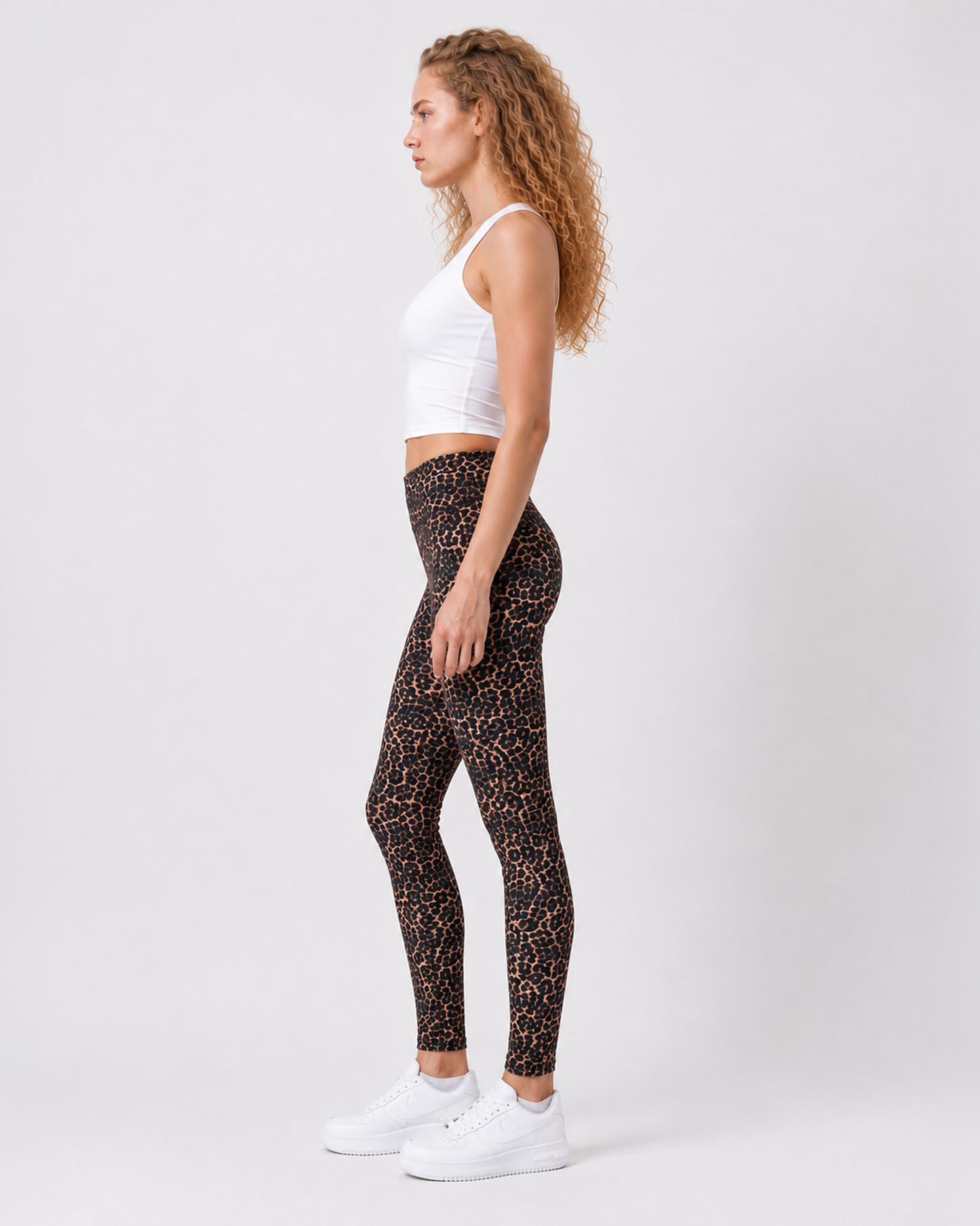 Wild Leopard High-Waist Leggings