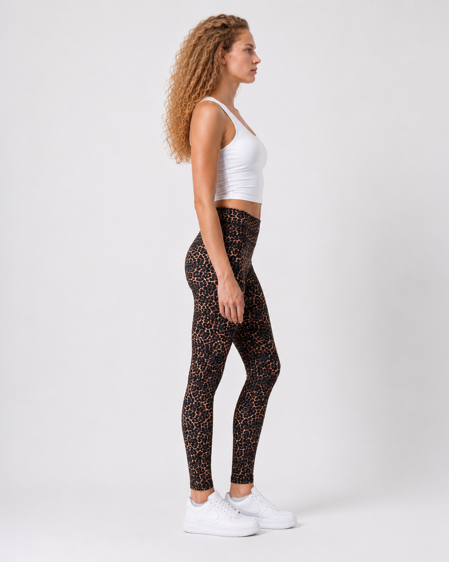 Wild Leopard High-Waist Leggings