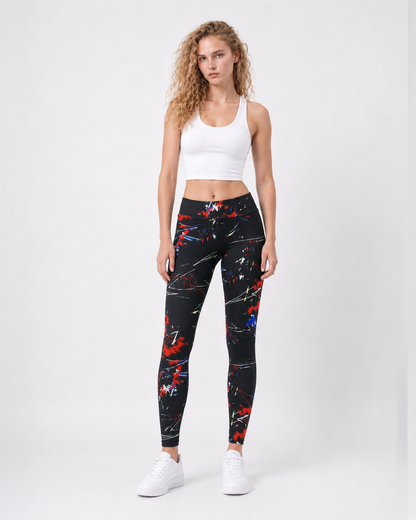 Rebel Splash Print Leggings