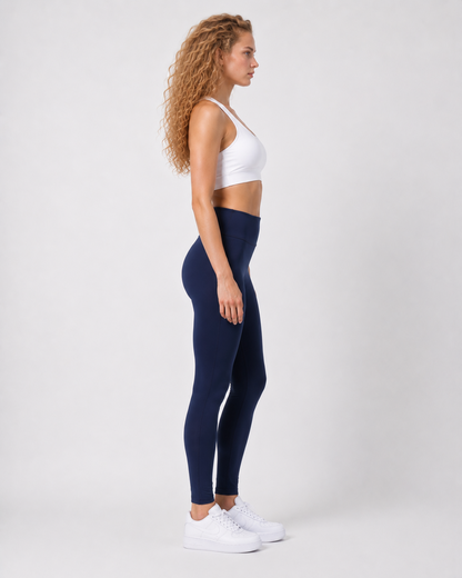 Navy Sculpt High-Waist Leggings