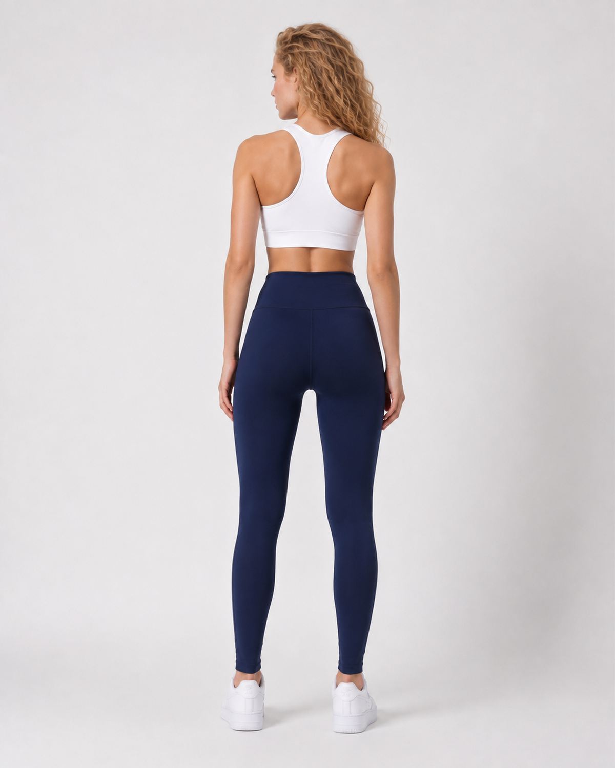 Navy Sculpt High-Waist Leggings